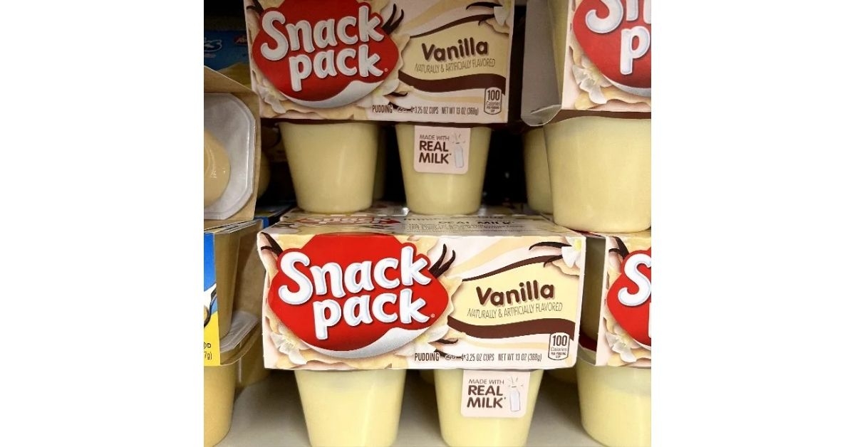 Snack Pack Vanilla Pudding