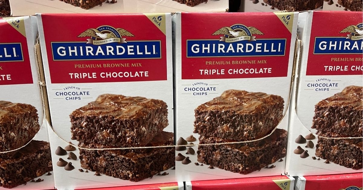 triple chocolate brownie mix