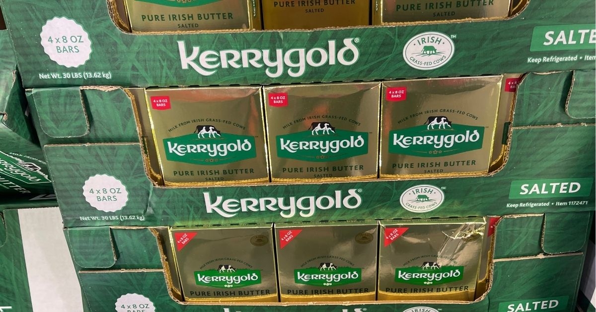 pile of pure irish butter