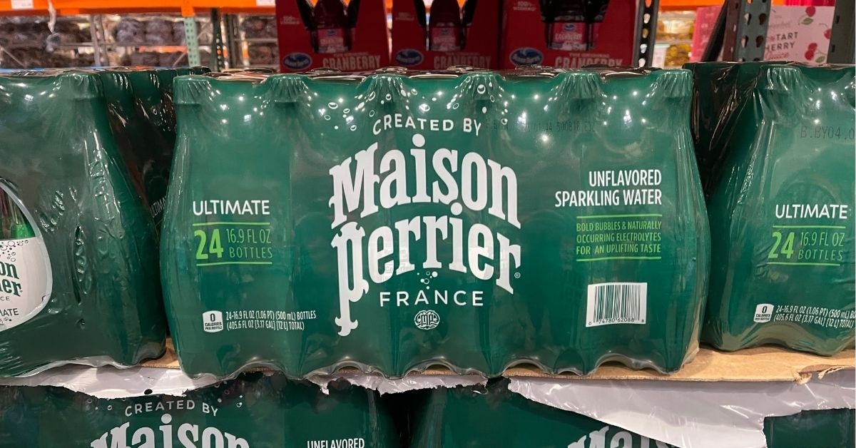 bundle of sparkling water