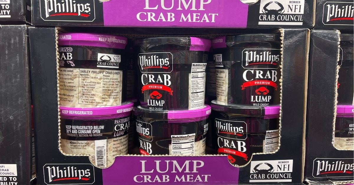 pile of lump crab meat