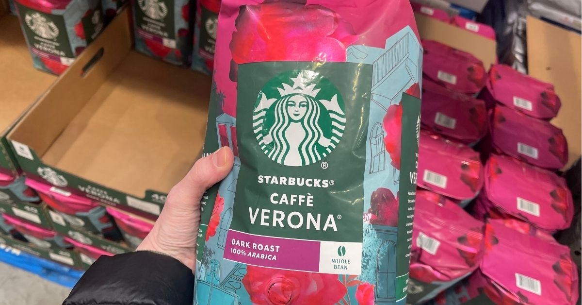 pack of whole bean coffee