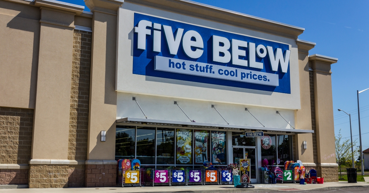 five below retail store