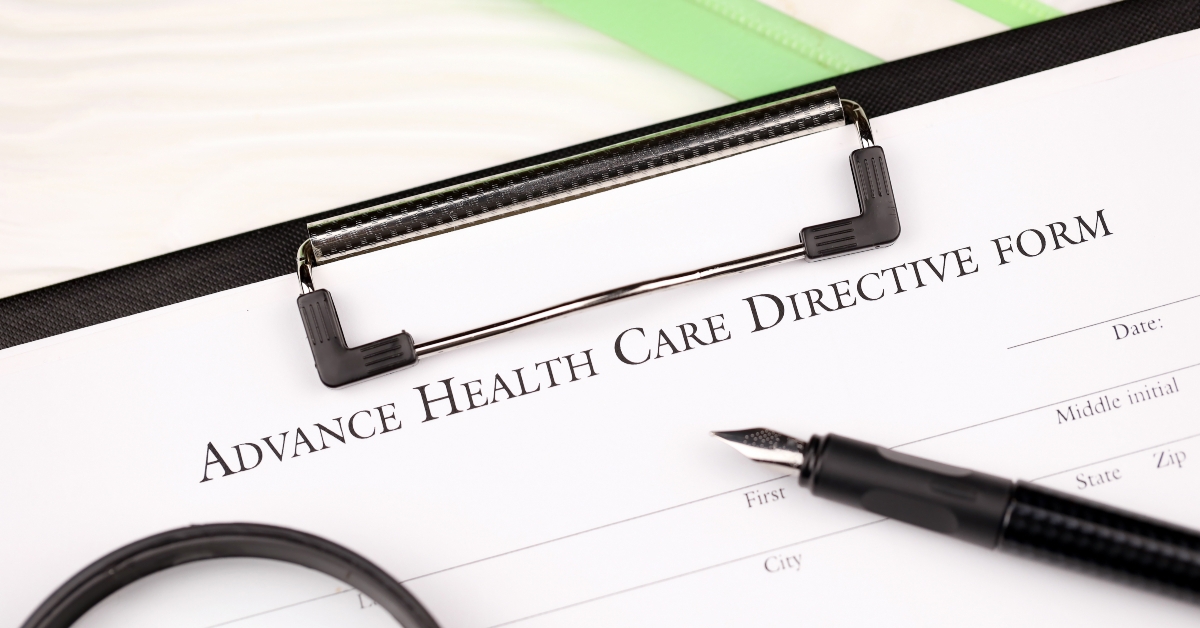 advance health care directive blank form