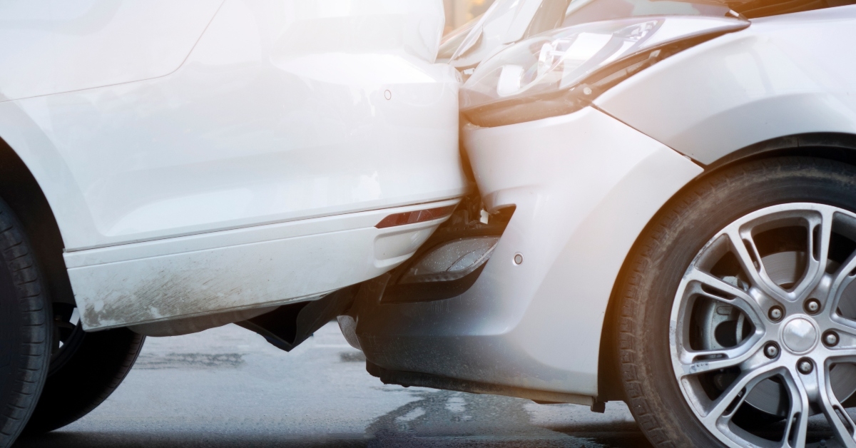 auto accident involving two cars