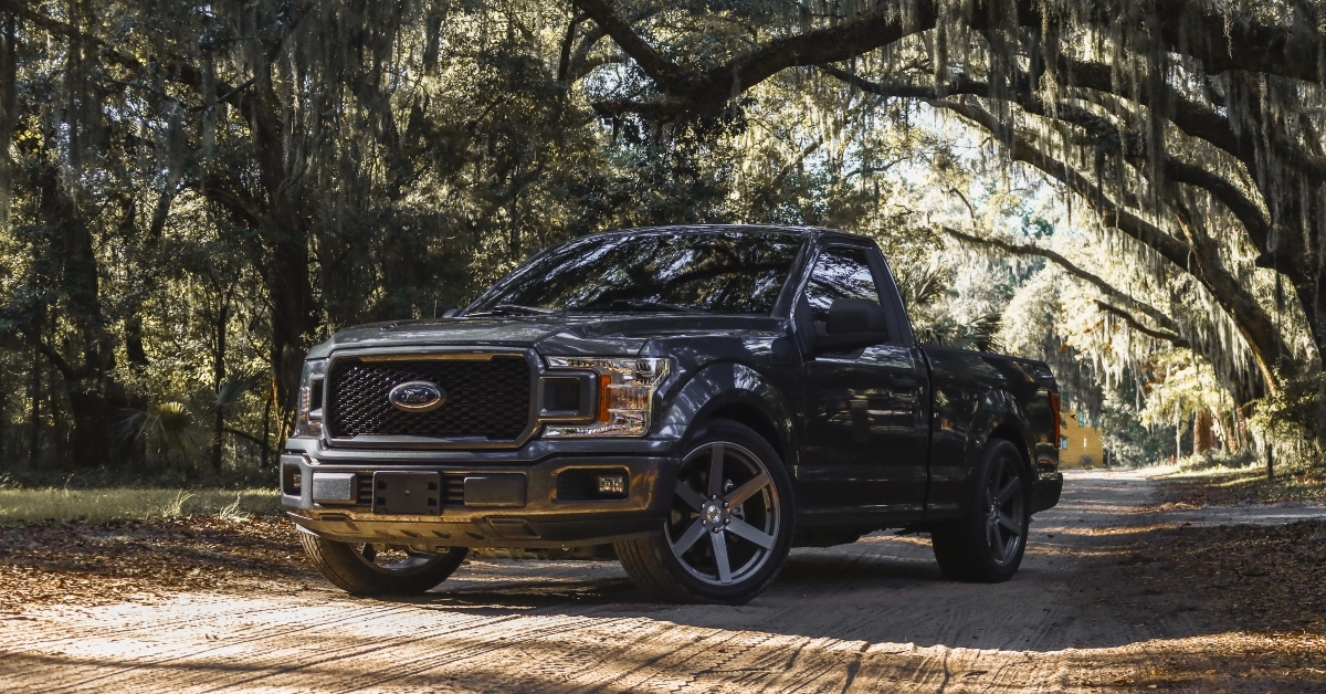 ford f150 in black