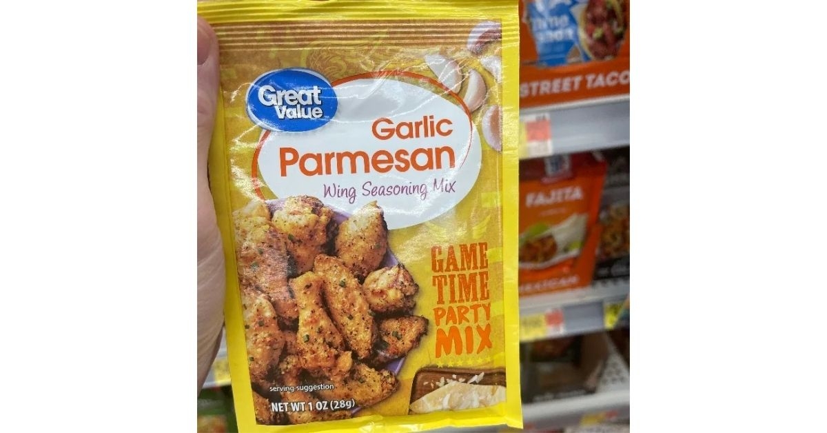 Great Value Garlic Parmesan Wing Seasoning Mix 