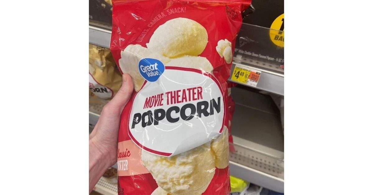 Great Value Movie Theater Popcorn