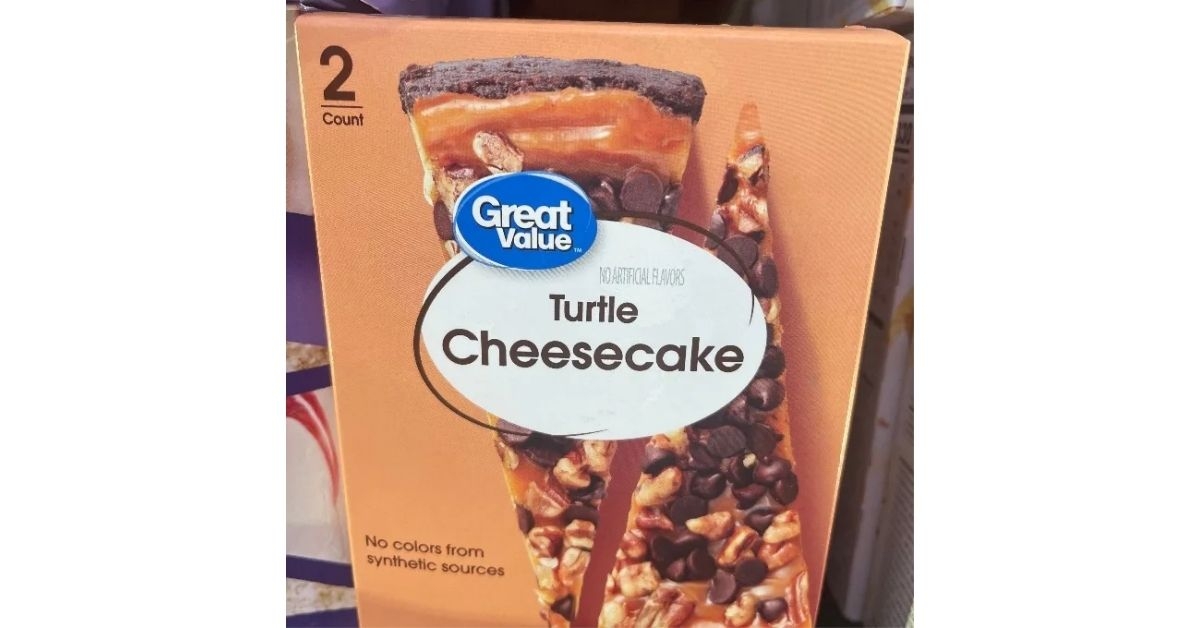 Great Value Turtle Cheesecake 