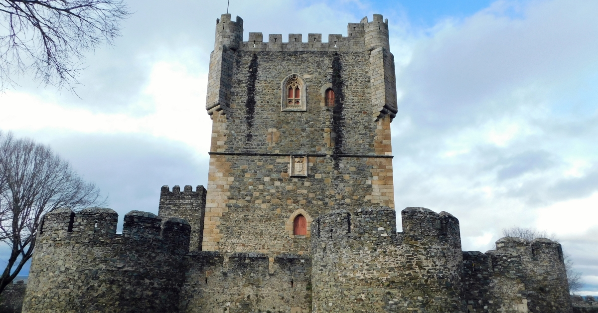 medieval castle of braganca