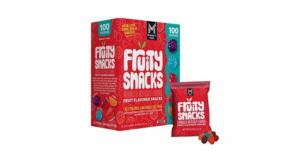 members mark fruity snacks