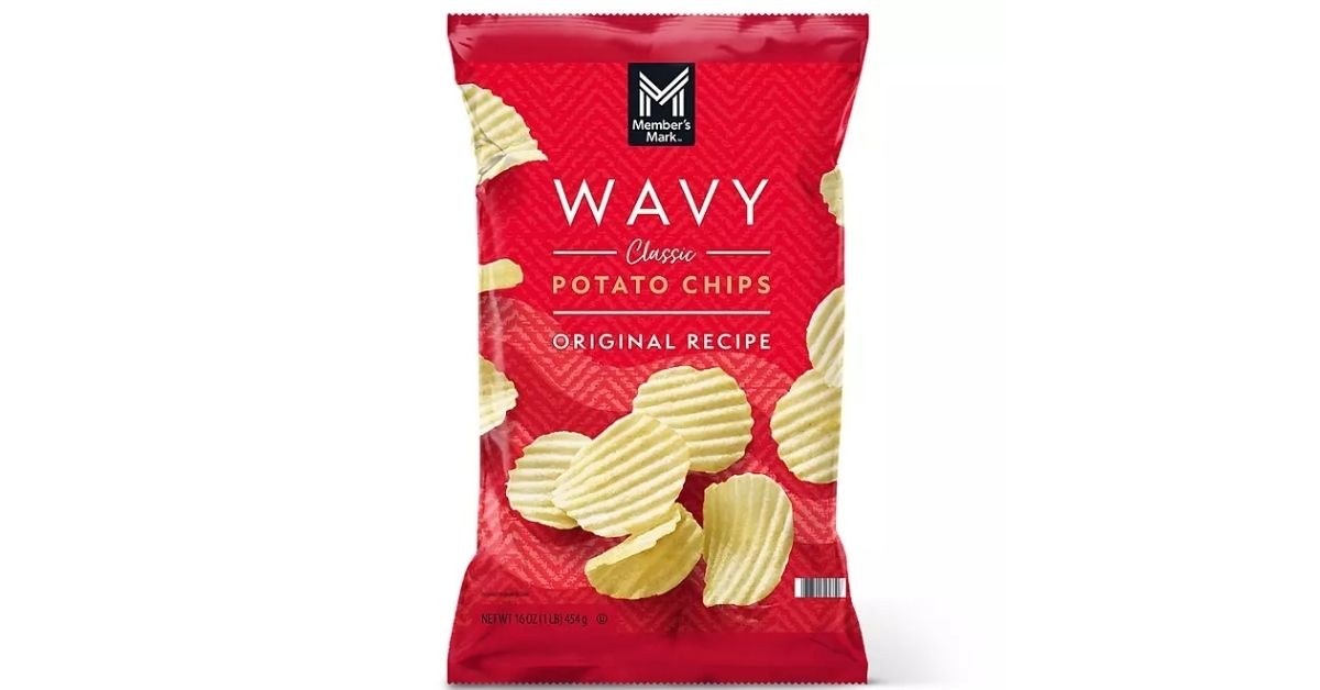 members mark wavy potato chips