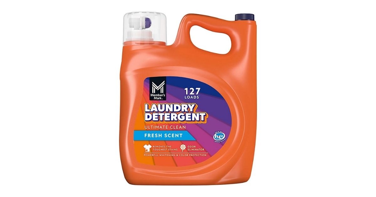 liquid laundry detergent
