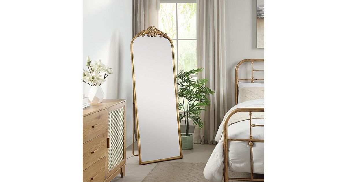 filigree easel full length mirror