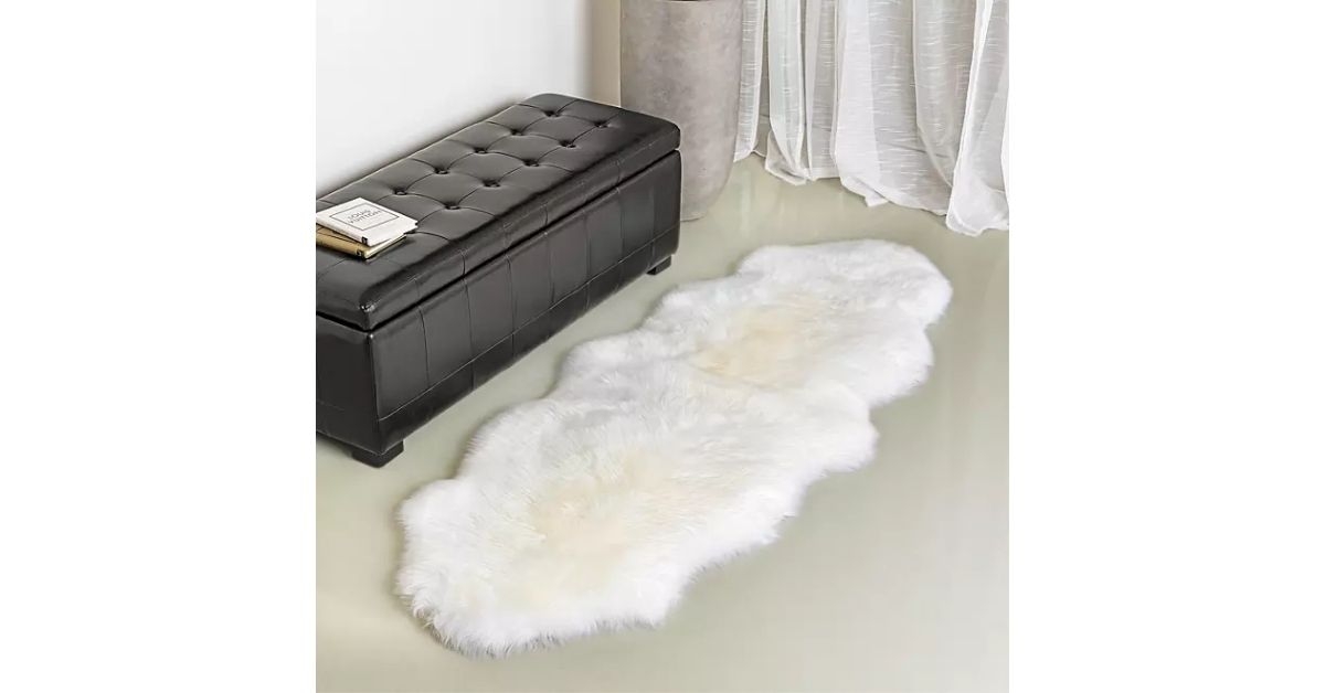 sheepskin rug