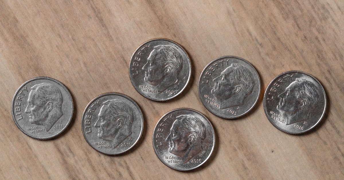 group of american dimes