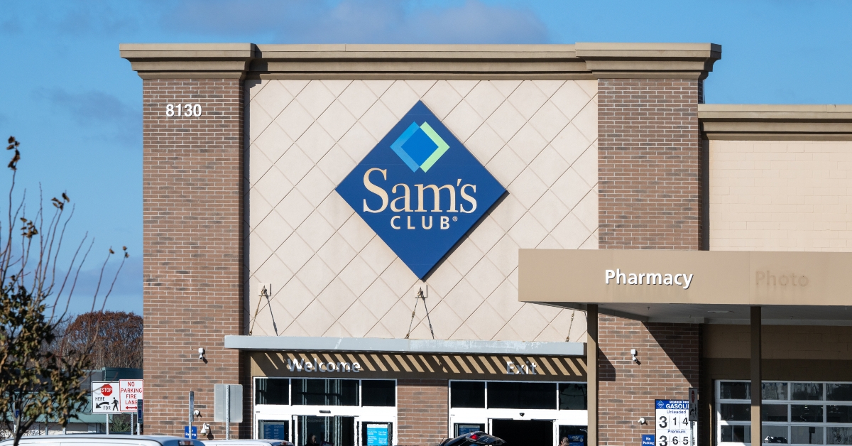 sams club store front usa