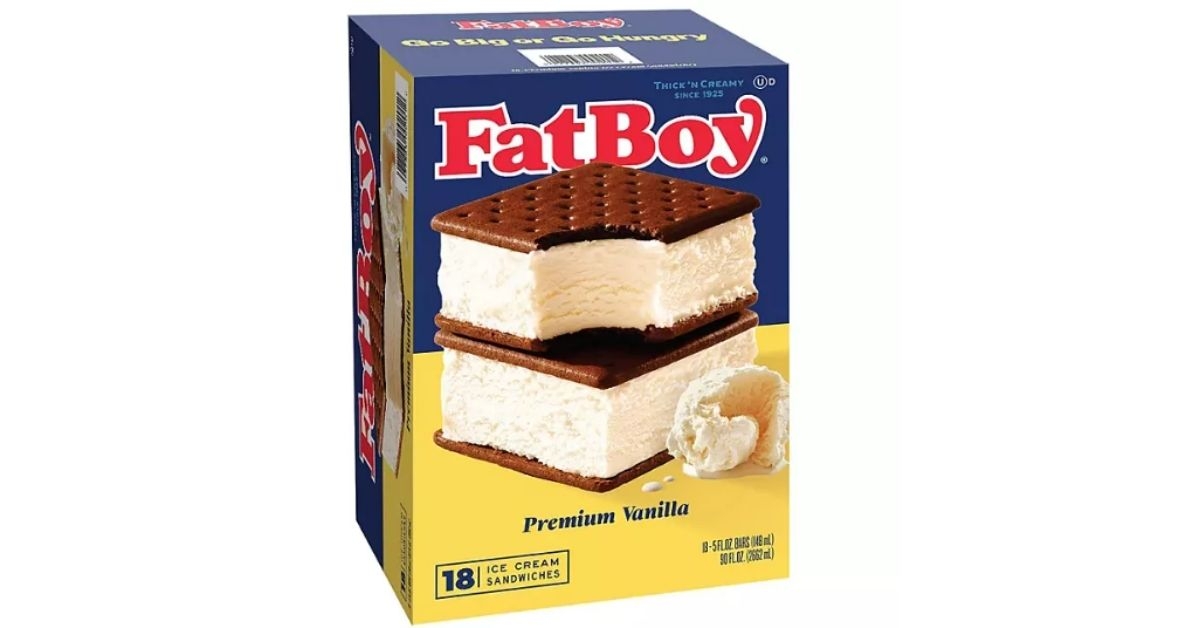 vanilla ice cream sandwich