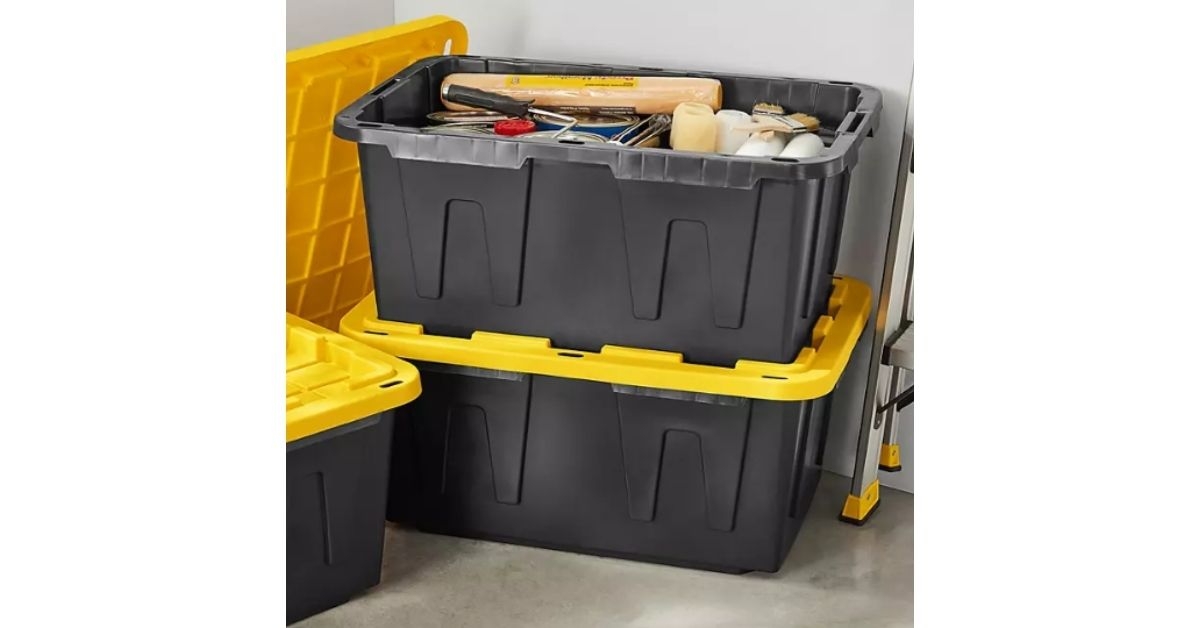 heavy duty storage tote