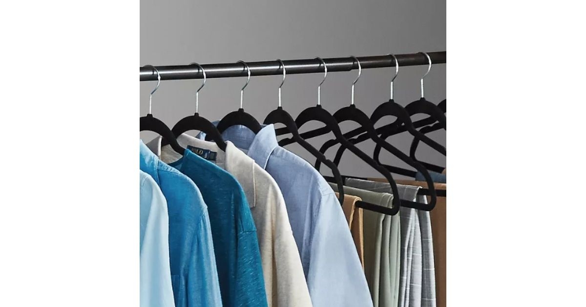 velvet hangers