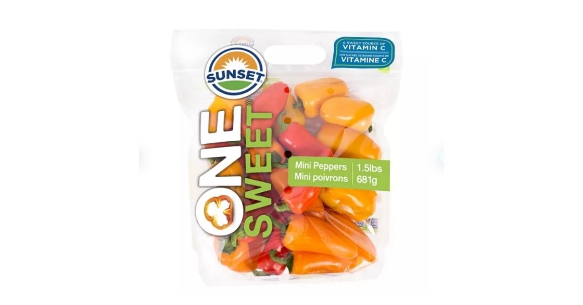 sunset sweet mini peppers