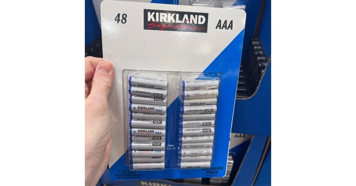 Kirkland Signature Alkaline AAA Batteries