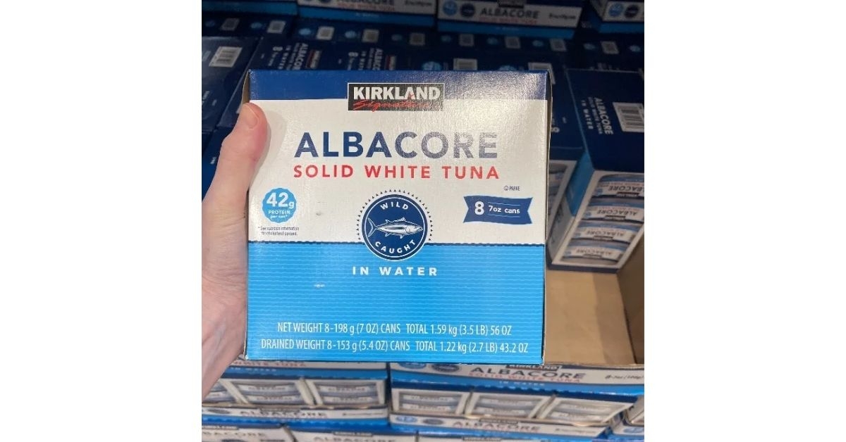 Kirkland Signature, Albacore Solid White Tuna in Water