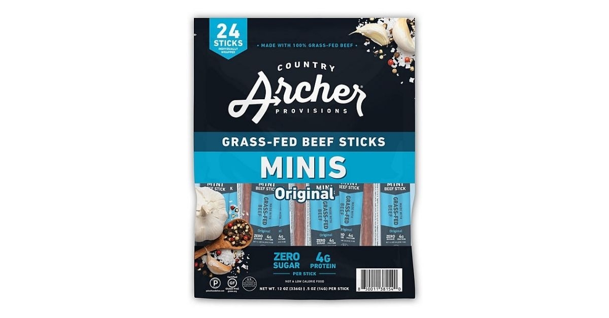 country archer original mini beef sticks