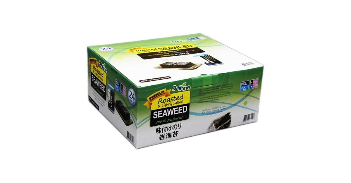 jayone roasted lightly salted seaweed