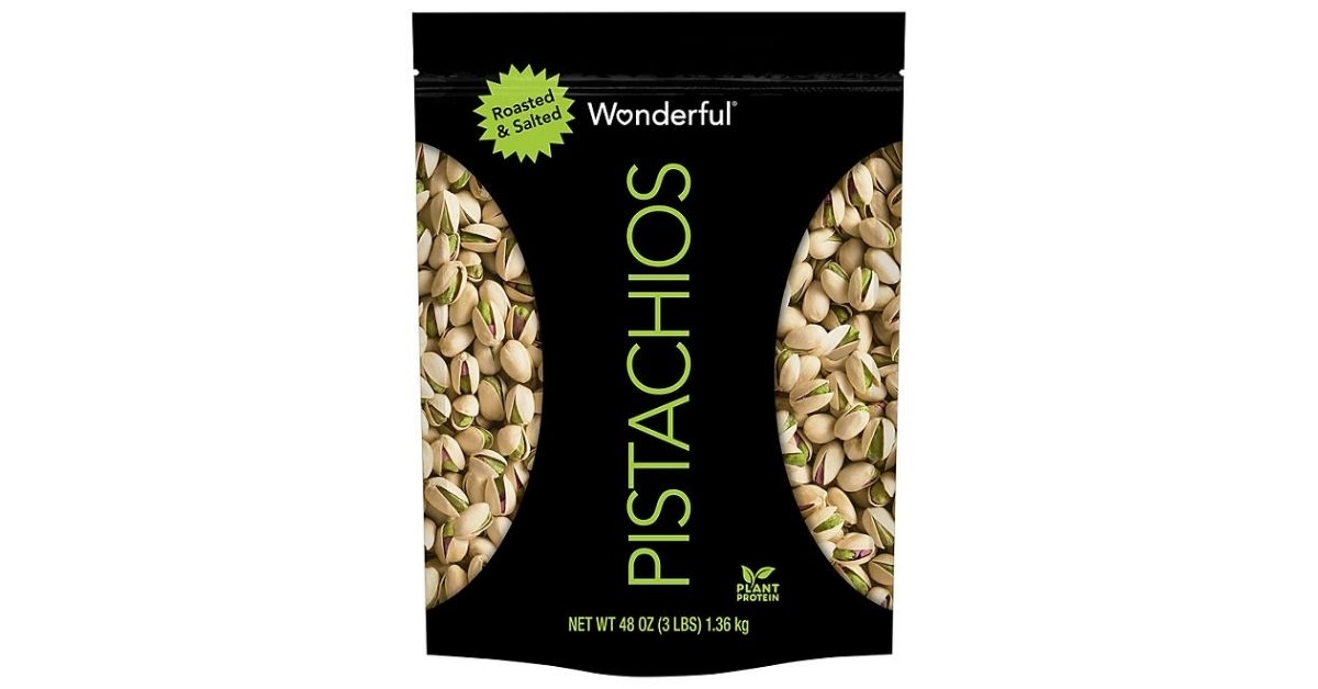 wonderful roasted salted pistachios