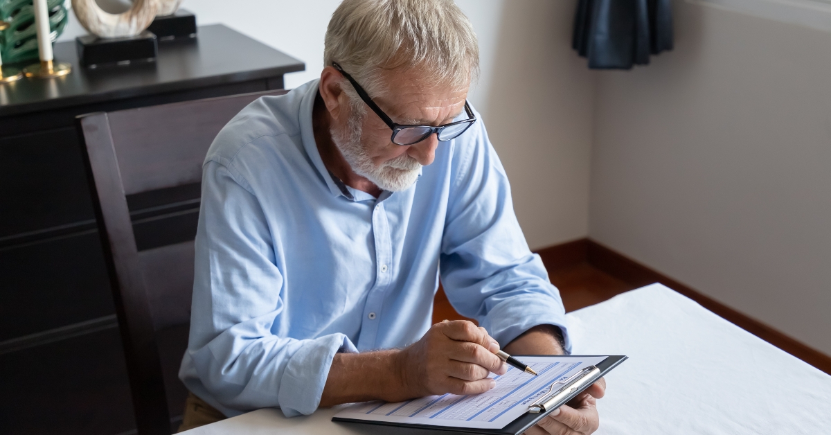 reading and examining reverse mortgage