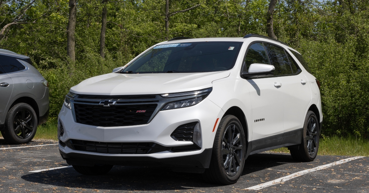 certified used chevrolet equinox display