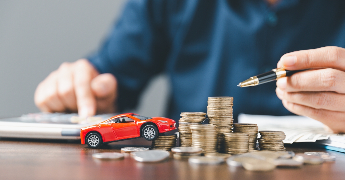 Concept of car insurance business