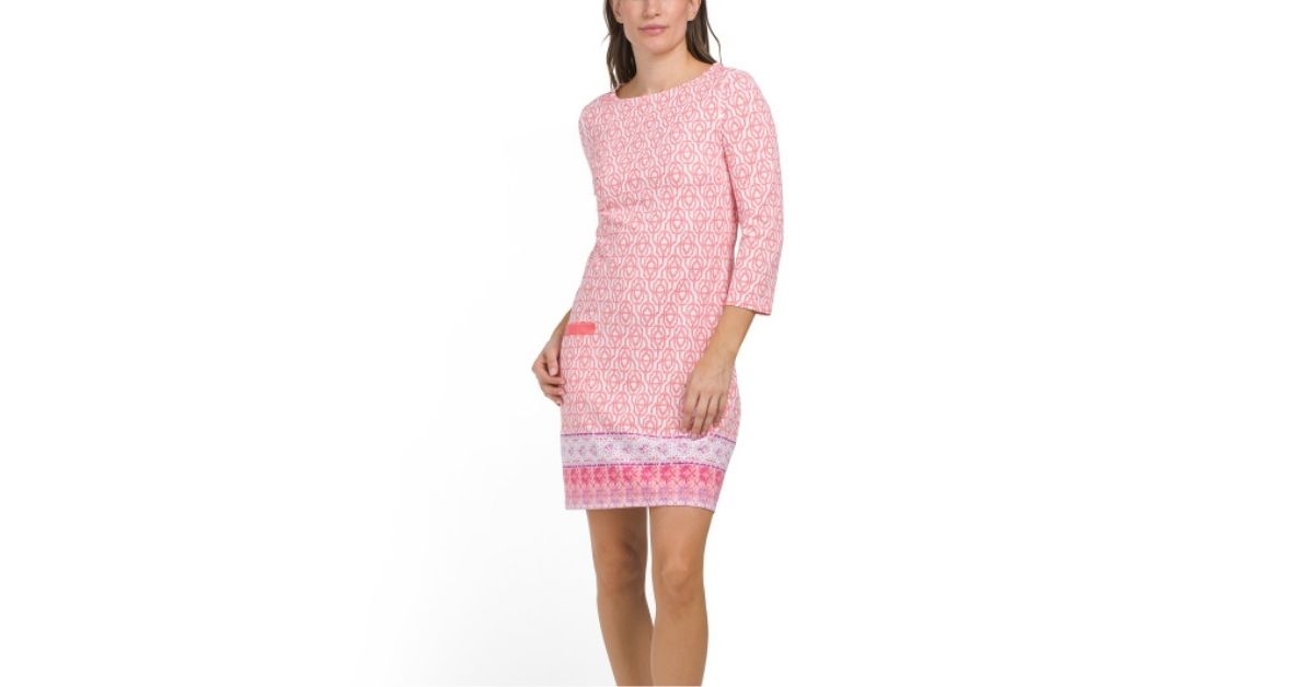 napa shift mini dress