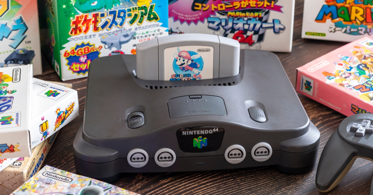 nintendo N64 and various hit game