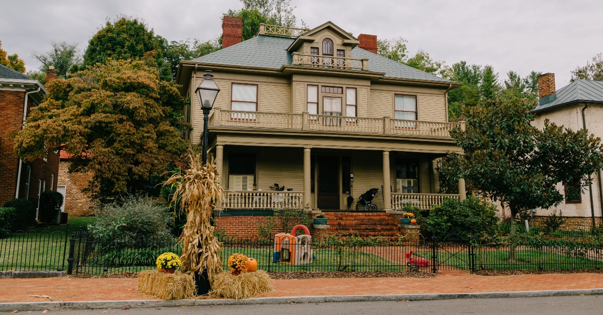 Beautiful house in quiet town
