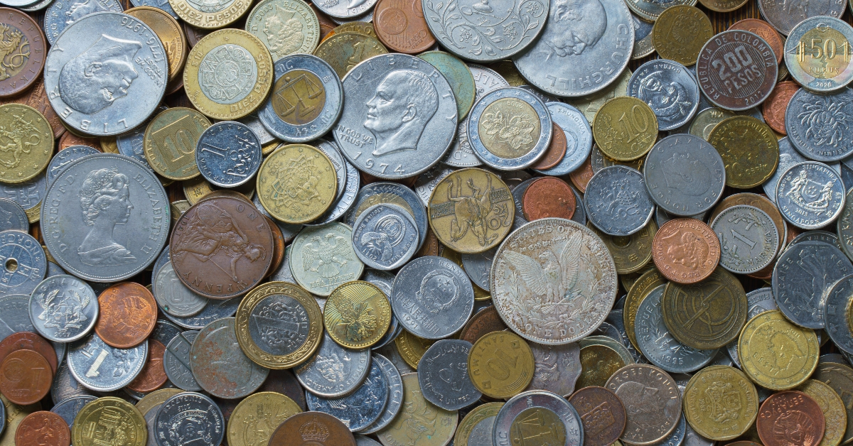 different types of coins
