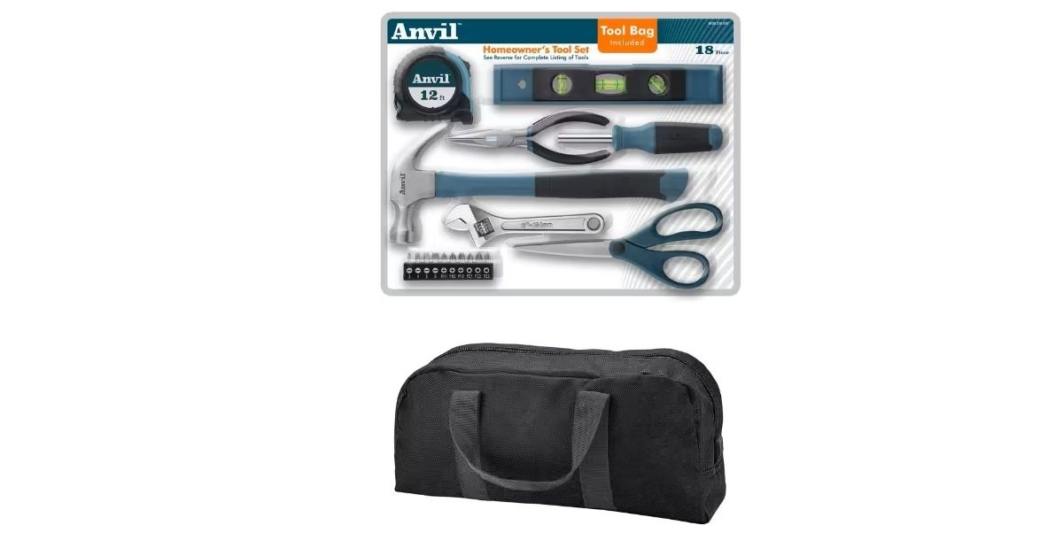 anvil homeowner tool set