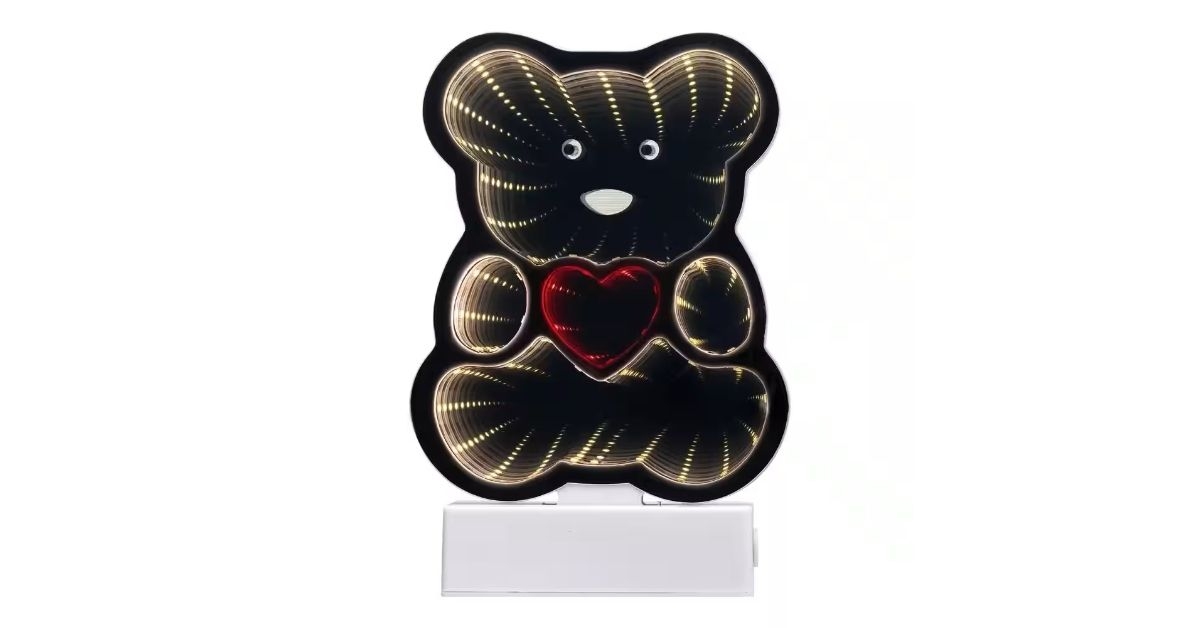 teddy bear mirror
