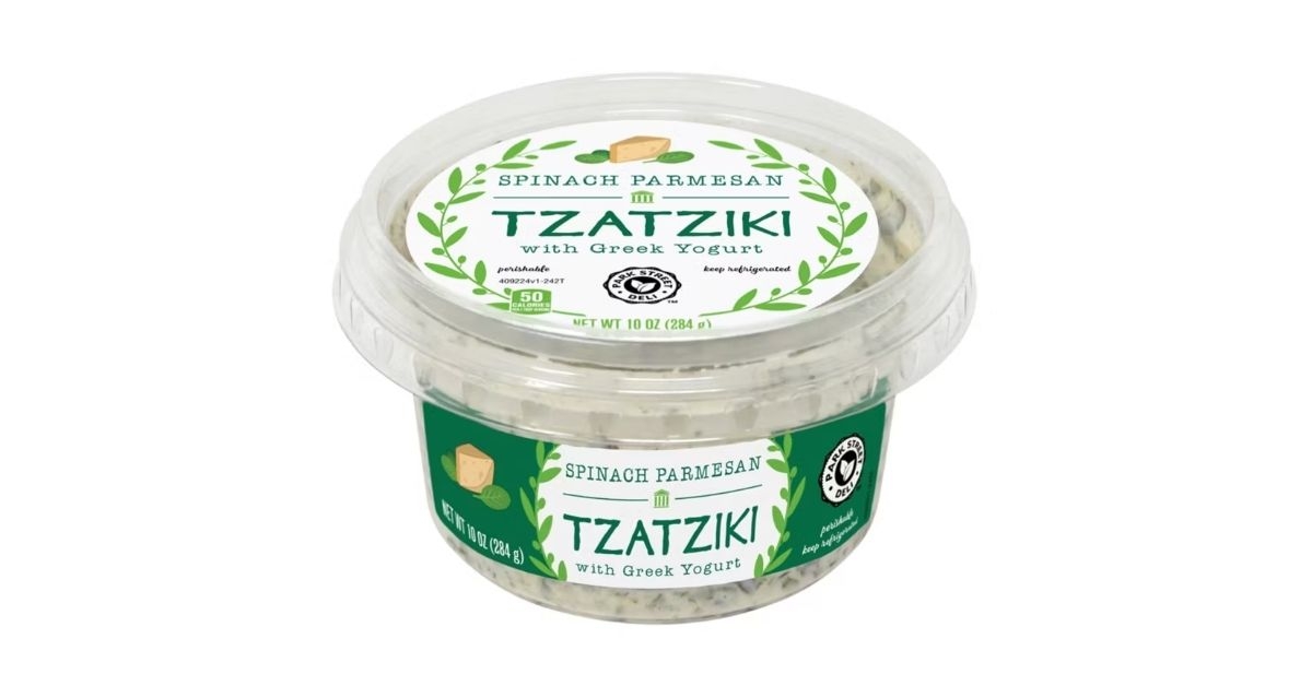 spinach parmesan tzatziki dip