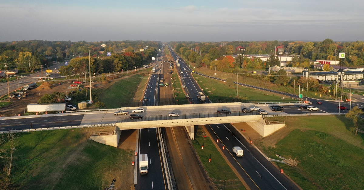 Battle Creek, Michigan Aerial