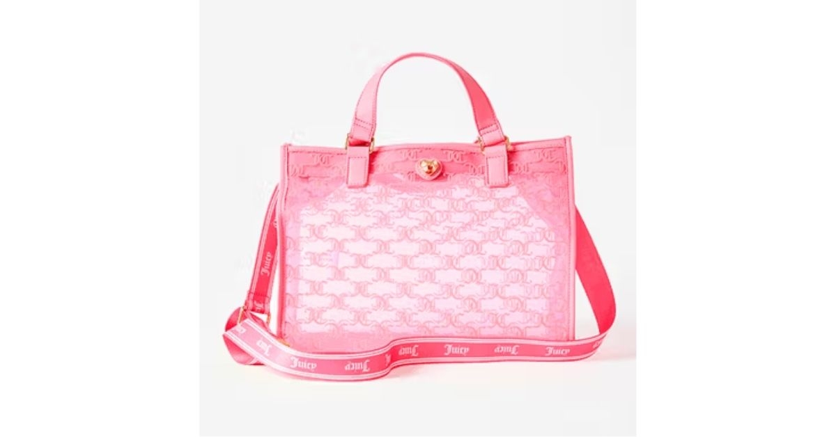 juicy couture mesh tote bag
