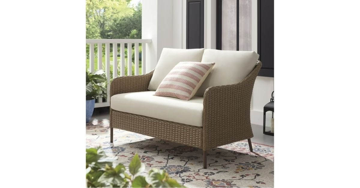 chelsea outdoor patio loveseat