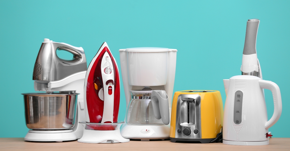 household and kitchen appliances