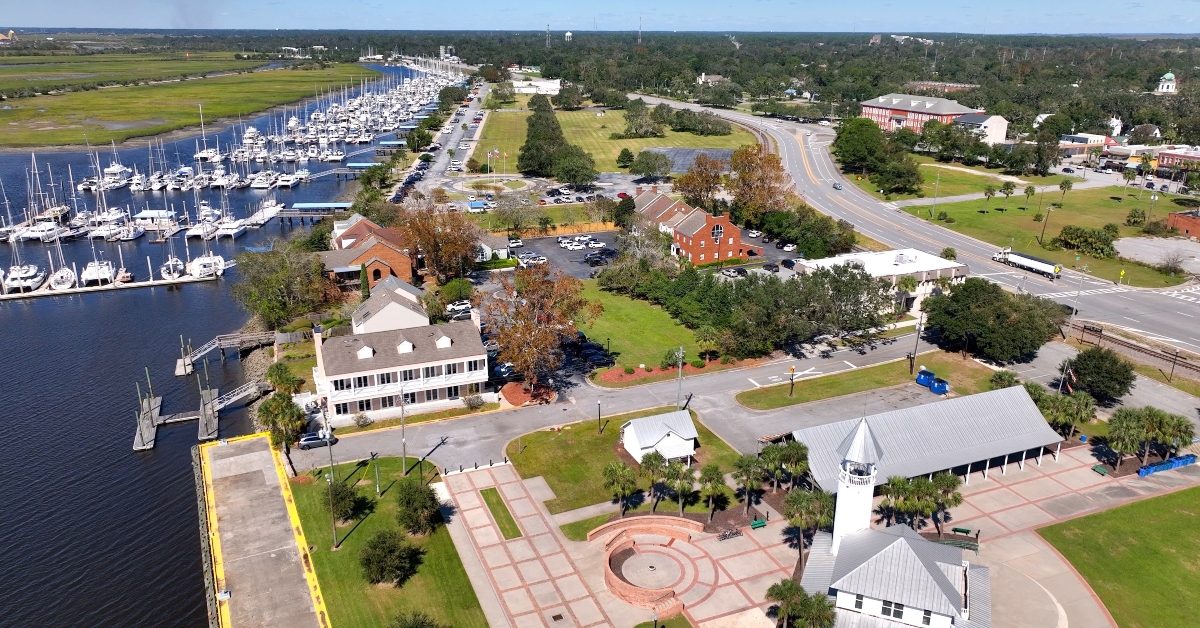 southern coastal city brunswick georgia