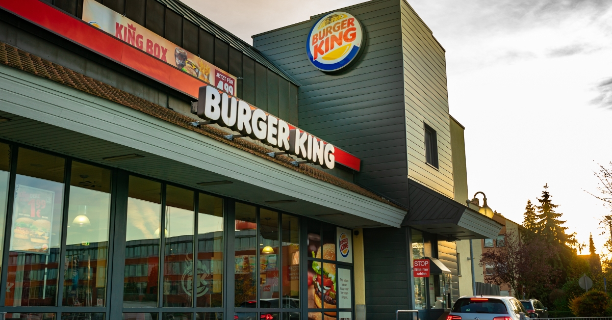fast food store burger king