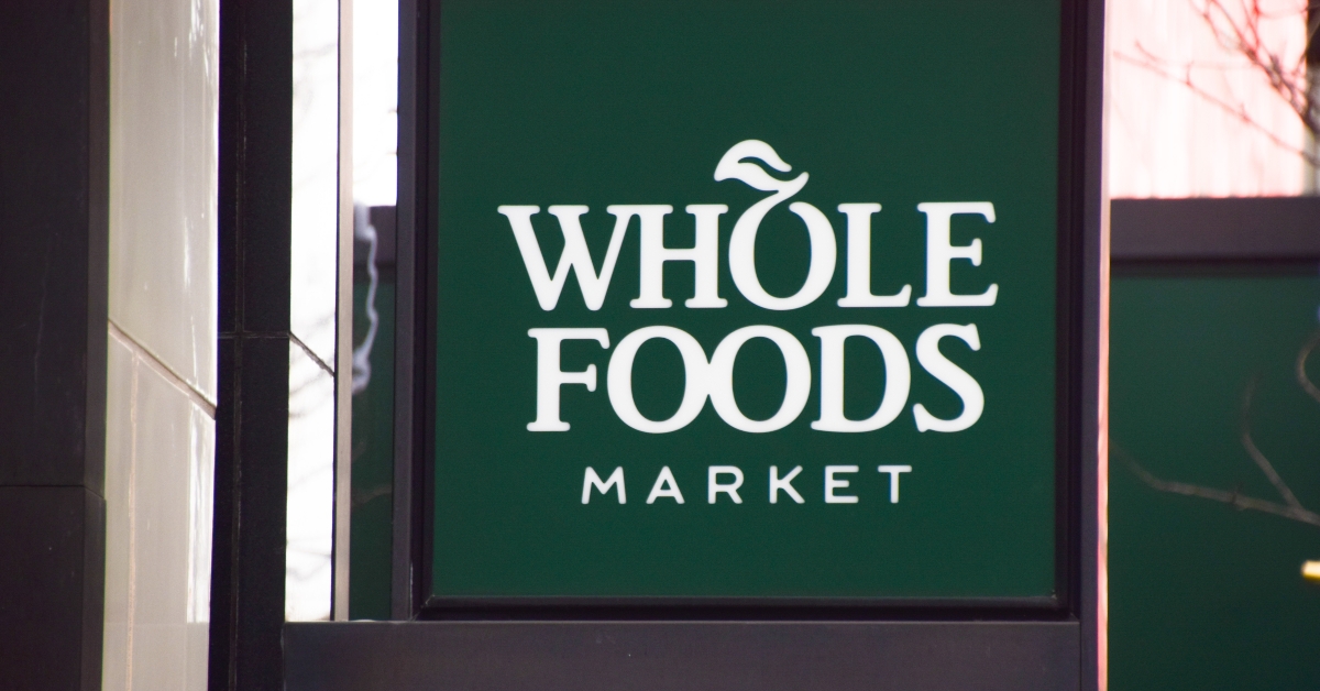 Whole Foods Market store sign 