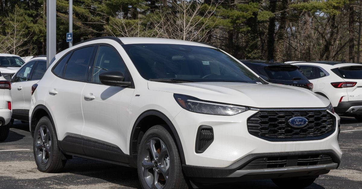 ford escape awd display