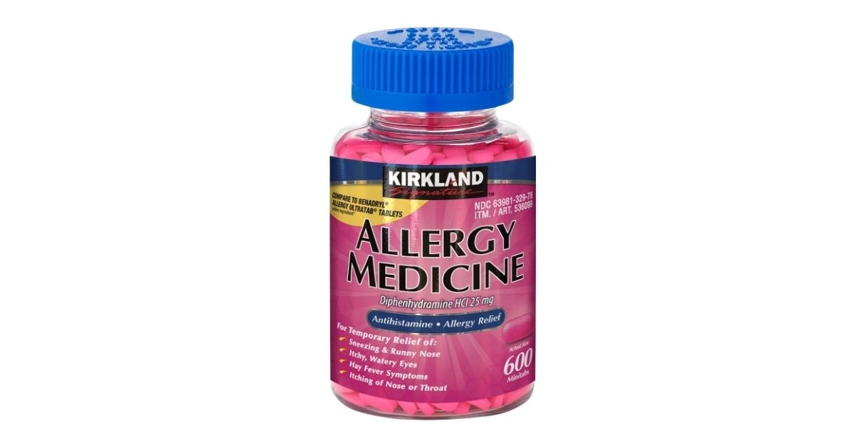 kirkland signature allergy medicine