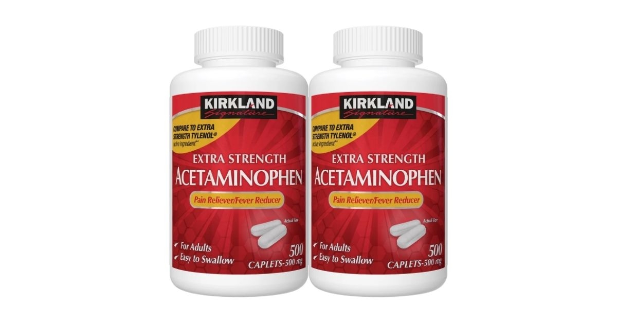 kirkland signature extra strength acetaminophen